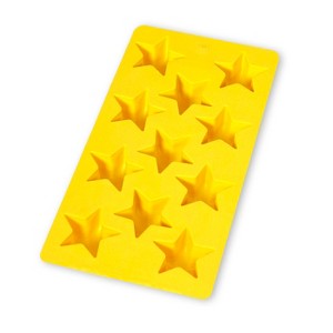 Lekue Star Shapes Ice Cube Tray, Yellow - 1 of 1
