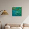Art Remedy Claude Monet - Irises Blue Monet Art Prints Framed - 2 of 4