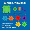 Attop 100-Piece Deluxe Building Set - Ages 3+, Preschool Building Sets, Gears Toys for Kids - 2 of 4