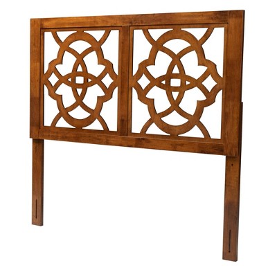 Baxton Studio Glaucia Wood Headboard
