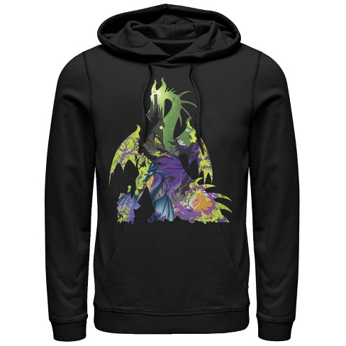 Men s Sleeping Beauty Maleficent Dragon Pull Over Hoodie Target