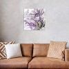iCanvas Seaglass Garden II Purple and Brown by Elizabeth Franklin Canvas Print Wall Art - 3 of 3