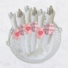 Big Dot of Happiness Happy Galentine's Day - Valentine's Day Party Paper Napkin Holder - Napkin Rings - Set of 24 - 3 of 4