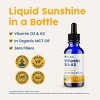 NativePath Vitamin D3+K2 - 2000IU with Organic MCT Oil, 1 Fl Oz, 30 Servings - 3 of 4