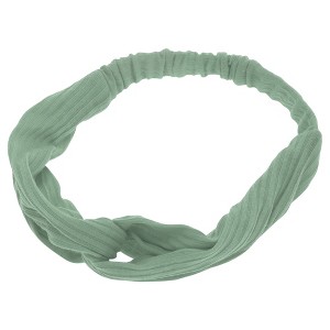 Unique Bargains Women's Stripes Elastic Cross Headwrap 1 Pc - 1 of 4