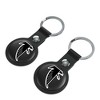 Keyscaper NFL NFC Historic Teams Insignia Black Airtag Holder 2-Pack - 2 of 4