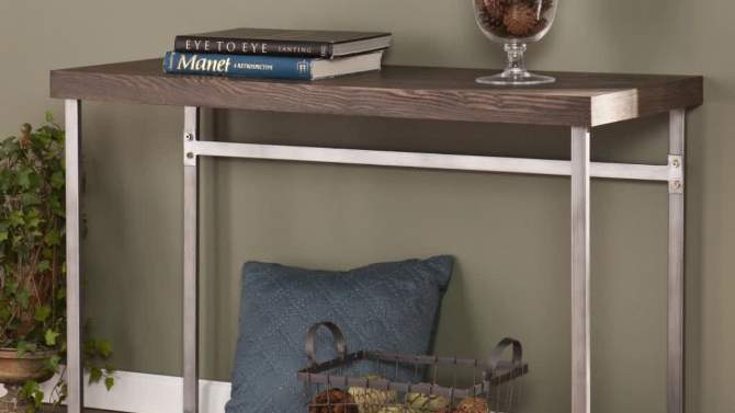 Mixed Material Console Table - Aiden Lane, 2 of 6, play video