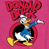 Girls' - Disney - Donald Duck Fitted Short Sleeve Graphic T-Shirt - 2 of 4