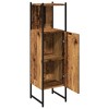 CLIHOME Freestanding Industrial Bathroom Storage Cabinet, Engineered Wood & Metal Stylish Storage Solution 65.4 in Height Ample Capacity - 4 of 4