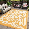 Lahome Outdoor Plastic Straw Rug-Waterproof Reversible Mat for Patio,Balcony,Deck,Backyard,Beach - 3 of 4