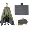 SUN CUBE Waterproof Outdoor Blanket, Fleece Windproof Foldable Stadium Camping Picnic Car Travel Beach - 3 of 4