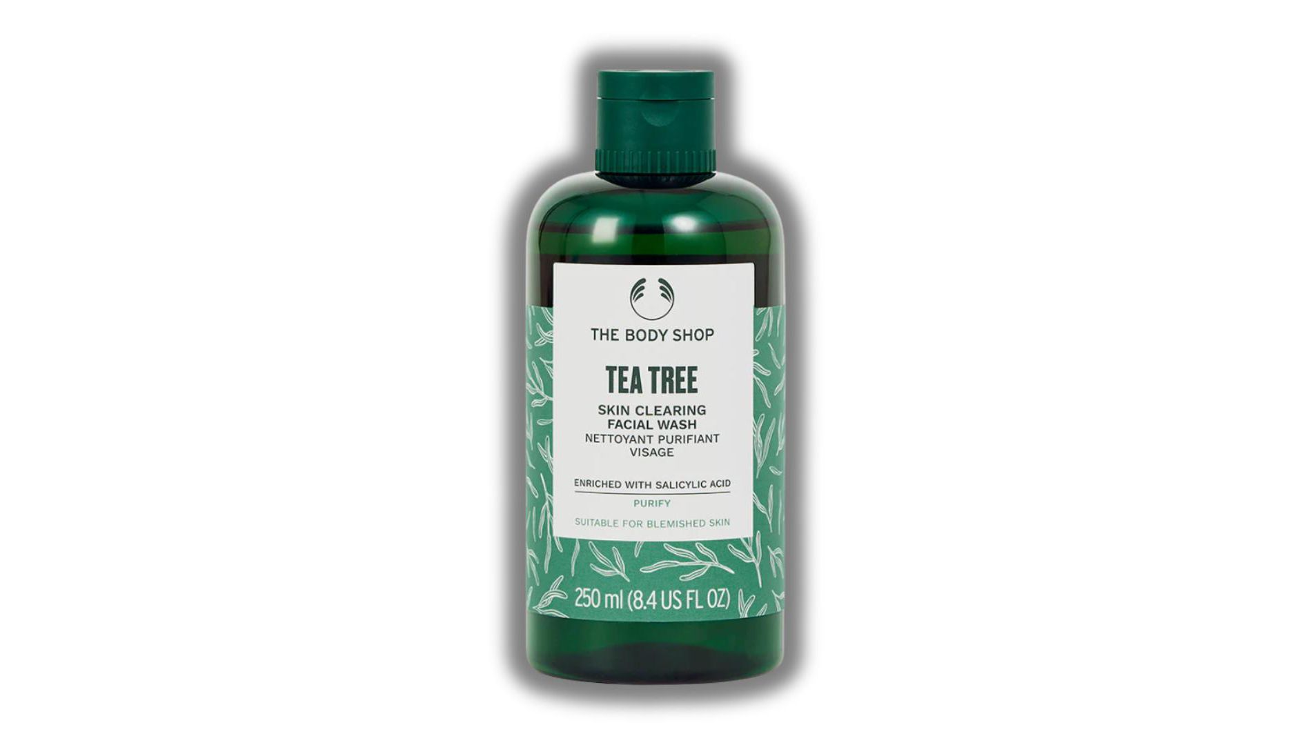 The Body Shop - Face Wash Tea Tree | Proven to visibly reduce blemishes in 7 days | Intensely cleanses skin - (8.45 oz)