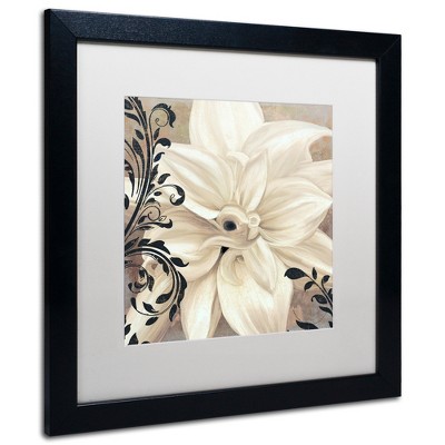 Trademark Fine Art -Color Bakery 'Winter White II' Matted Framed Art