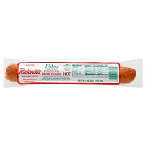 Redondo's Lisboa Portuguese Hot Sausage - 10oz - 1 of 4