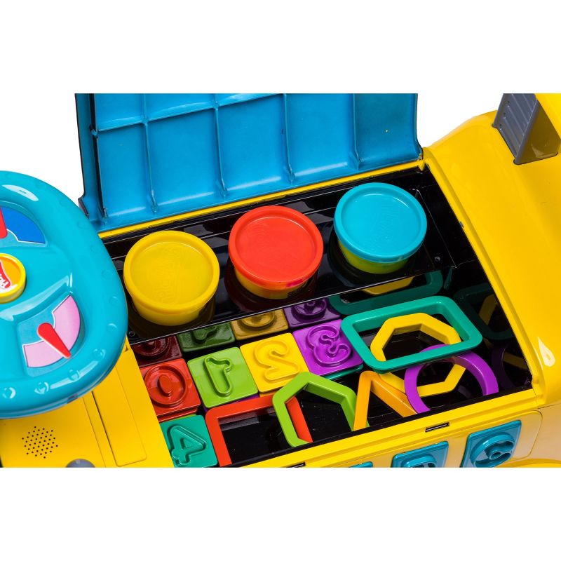 Flybar Play-Doh Ride-On Activity School Bus, 3 of 10