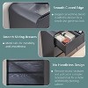 Mastgoal Modern 6 Drawer Vertical Dresser - 47'' Wood Storage Cabinet with Assembly, Chest of Drawers for Bedroom & Living Room - 3 of 4