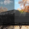 GustoWave Portable 10x10 Ft Pop Up Canopy Tent for Camping, Parties, Outdoor - 2 of 4