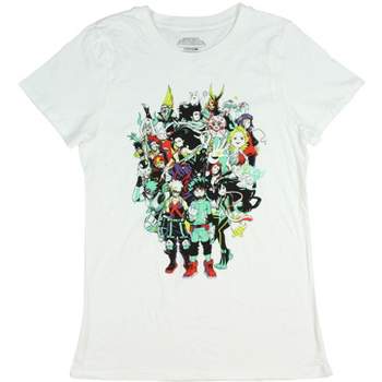 My Hero Academia Juniors Character Group Graphics Design T-Shirt