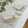 Elrene Denley Stripe Jacquard Stain Resistant Napkin Set of 4 - 17" x 17" - Elrene Home Fashions - 2 of 3