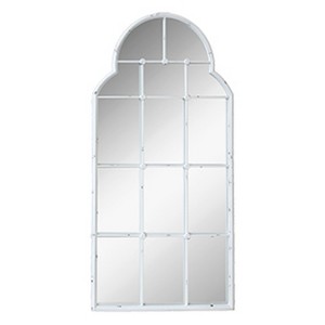 VIP Metal 60 in. White Framed Mirror - 1 of 4