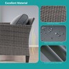 Sonkuki 6-Piece Patio Conversation Set with Side Table - 4 of 4