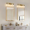 DAKAFUL Modern Bathroom Vanity Light, 4/5/6/8/10-Light Vanity Fixtures with Clear Glass Shade, Reversible Wall Sconces Over Mirror,for Bedroom - 4 of 4