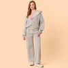 Blogilates Women's Marshmallow Full Zip Hooded Sweatshirt - 4 of 4