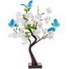 The Lakeside Collection Tree Floral Butterfly 20 Light Count Tabletop Decor Pink Or Yellow - 3 of 4