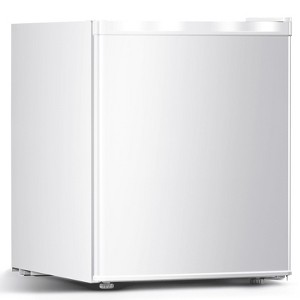 Kismile 1.2 Cu.Ft Upright Freezer, Mini Freezer Chest with Reversible Door, Low Noise, 7 Temperature Settings (Black) - 1 of 4