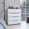 NicBex 4-Drawer Dresser Closet Organizers with Storage Chest of Drawers for Living Room, Bedroom - 3 of 4