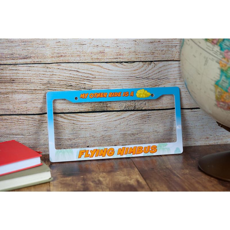 Just Funky Dragon Ball Z License Plate Frame | My Other Ride Is A Flying Nimbus Cloud, 5 of 8