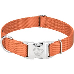 Country Brook Petz Premium Nylon Dog Collar with Metal Buckle for Small Medium Large Breeds - Vibrant 30+ Color Selection - 1 of 4