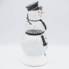 Roman 11" Lighted Swirl Snowman Police - 4 of 4