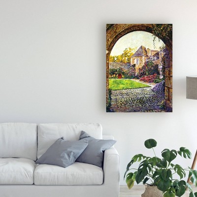 14" x 19" Rosen Garden I by Grace Popp - Trademark Fine Art