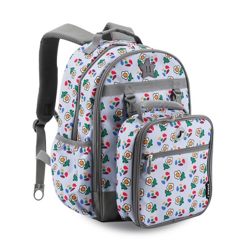 Backpack with detachable lunch box best sale