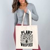 City Creek Prints Plant Whisperer Canvas Tote Bag - 15x16 - Natural - image 2 of 2