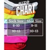 Tipi Toe Womens 10 Pairs Inspiring Positivity Palette Pattern & Mix Colors For Vibrant Style Low Cut/No Show Socks - 3 of 4