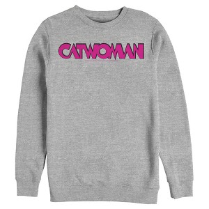 Men's Batman Catwoman Logo Sweatshirt - 1 of 3