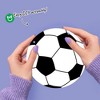 Big Dot of Happiness Soccer Garland Banner Sports Birthday Party Decorations Backdrop 30 Feet of Cord 15 Double Sided Paper Soccer Ball Shapes - 3 of 4