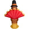 Gemmy Airblown Inflatable Thankful Turkey Giant, 10 ft Tall, Multi - 4 of 4