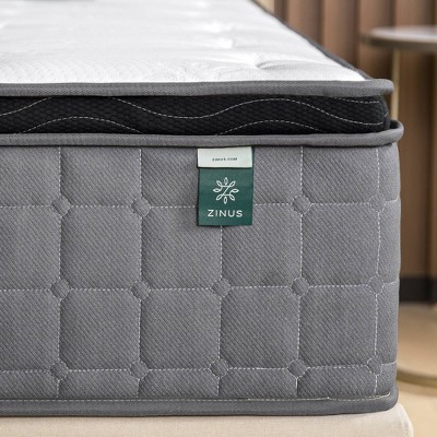 12" Twin Eurotop Gel Memory Foam Innerspring Mattress