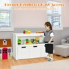 Safstar Kid Toy Storage Cabinet 3 Drawer Chest w/Wheels Large Storage Cube Shelf - 4 of 4