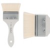 Mimik Synthetic Goat Hair Mottler Paint Brush - Short Handle Flat Watercolor Brush- Soft, Absorbent, Synthetic Paint Brush for Watercolor, Oil & - 2 of 4