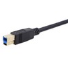 Monoprice USB 3.0 Cable - 1.5 Feet - Black | USB Type-A Male to USB Type-B Male, compatible with Brother, HP, Canon, Lexmark, Epson, Dell, Xerox, - 4 of 4