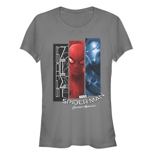 Juniors Womens Marvel Spider-Man: Homecoming Character Panel T-Shirt - 1 of 3