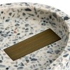 Lerrazzo Soap Dish Gray/Natural - Allure Home Creations - image 2 of 3