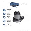 Topvacuumparts Replacement Part For Ametek LAMB 117-467,2-FAN,7.2 Vacuum Cleaner Motor # Compare to Part 117467-13 - 2 of 3