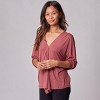 Of An Origin Maternity & Nursing Wrap Blouse - 2 of 4