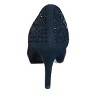 Women's Sparkle Platform Peep Toe Low Heel - City Classified - 3 of 3