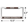 Brown University Bears Full Size Standard License Plate Metal Frame - 4 of 4